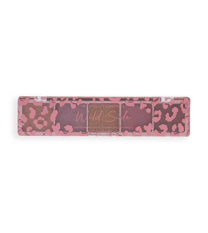 Revolution Pro - Paleta de sombras Glam - Wild Side Leopard Rose Gold