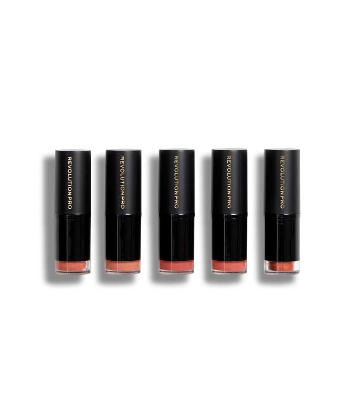 Revolution Pro - Conjunto de batom Lipstick Collection - Nudes
