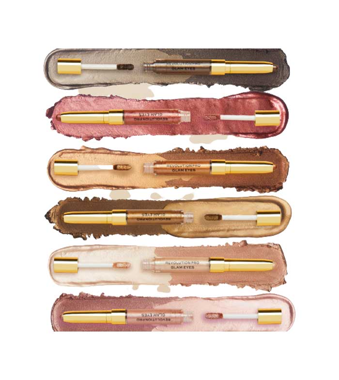 Revolution Pro - Liquid Eyeshadow Glam Eyes Duo - Sultry