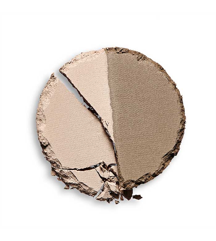 Revolution Pro - Sombra de sobrancelha em pó Duo Brow - Medium Brown