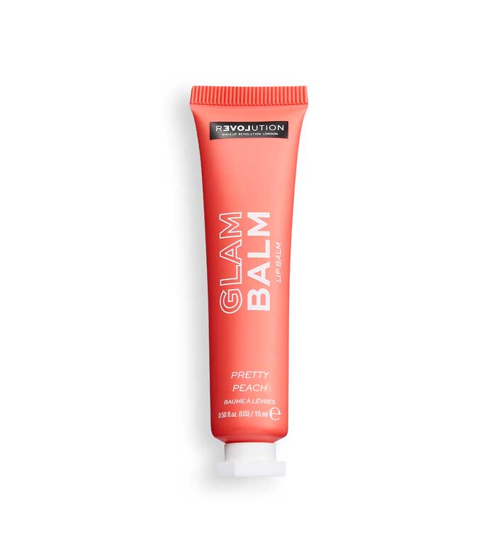 Revolution Relove - Glam Balm Lip Balm - Pretty Peach