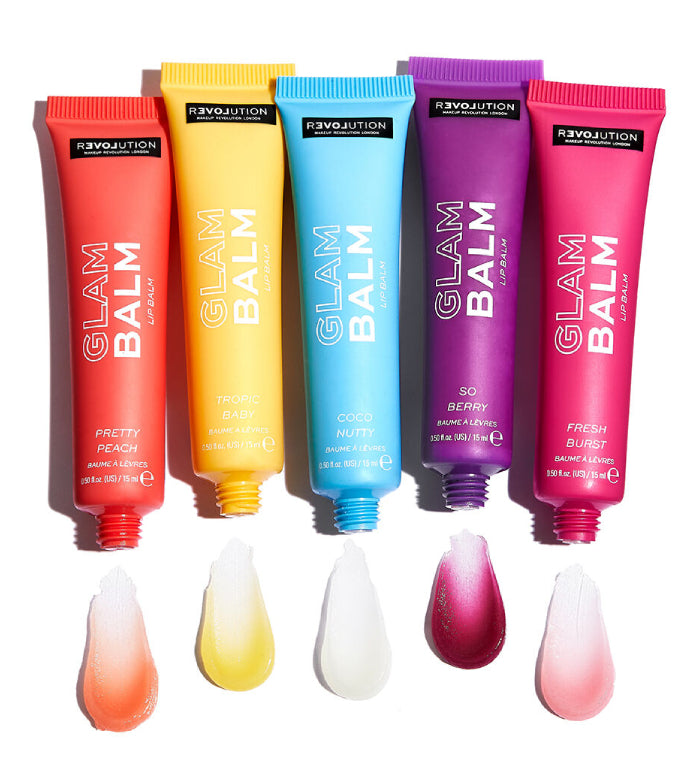 Revolution Relove - Glam Balm Lip Balm - Tropic Baby Pineapple