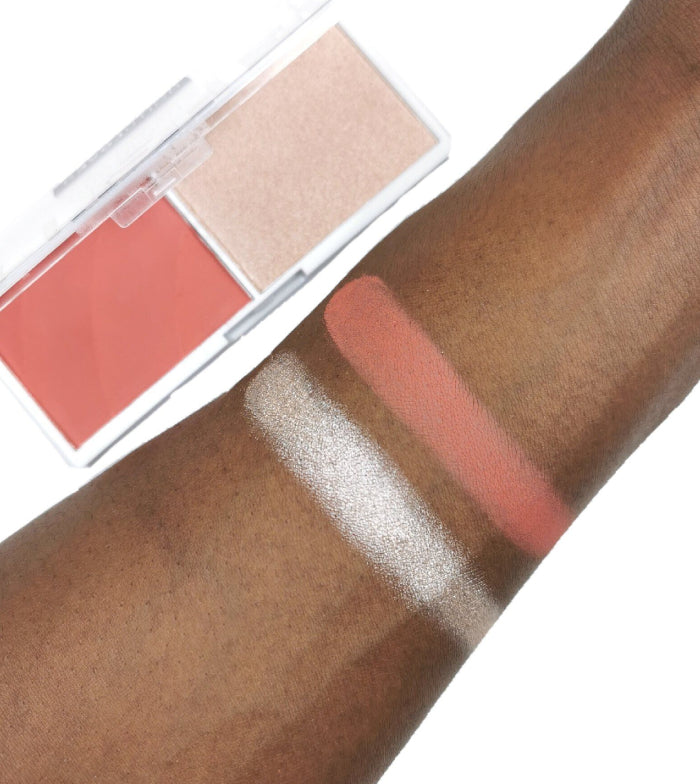 Revolution Relove - Duo de blush e realçador Colour Play Blushed - Cute