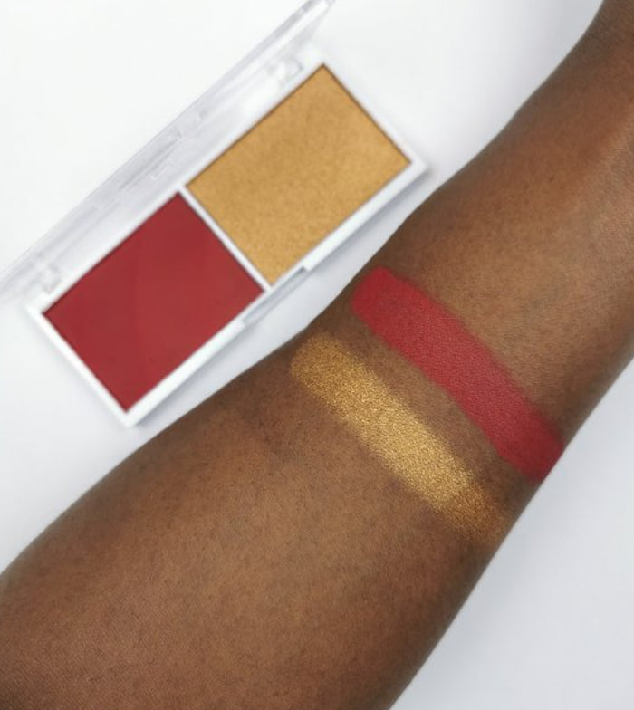 Revolution Relove - Duo de blush e realçador Colour Play Blushed - Wishful