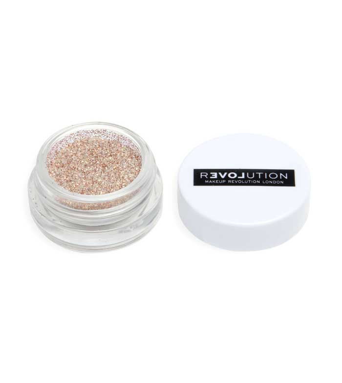 Revolution Relove - *Euphoric* - Glitter Iridescente Multiuso - Gold Star