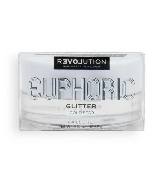 Revolution Relove - *Euphoric* - Glitter Iridescente Multiuso - Gold Star