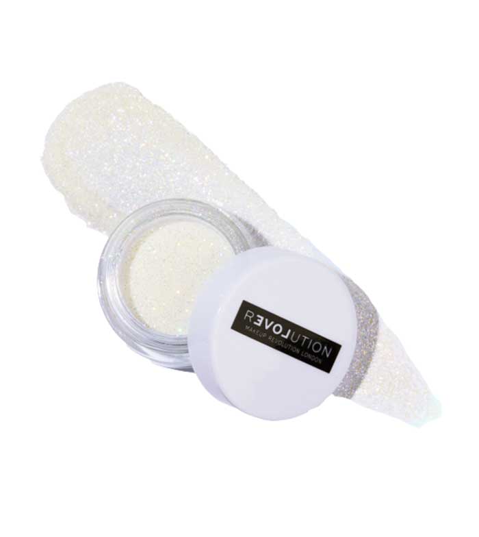 Revolution Relove - *Euphoric* - Glitter iridescente multiuso - Ice White