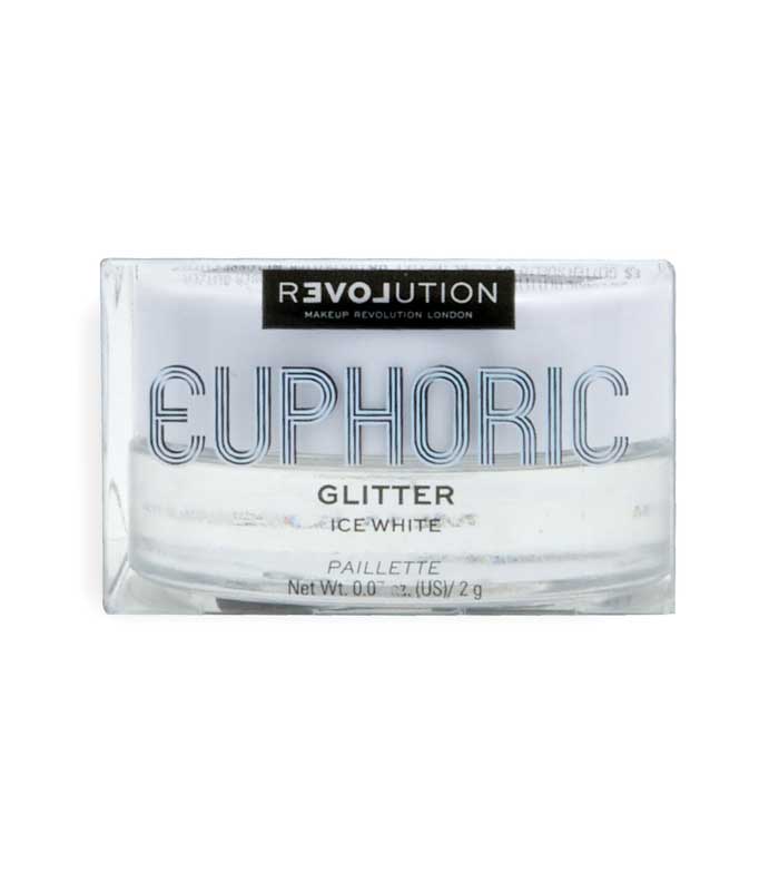 Revolution Relove - *Euphoric* - Glitter iridescente multiuso - Ice White
