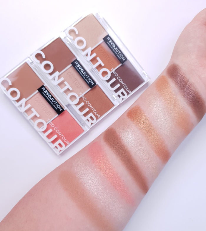 Revolution Relove - Contour Palette Colour Play Contour Trio - Sugar
