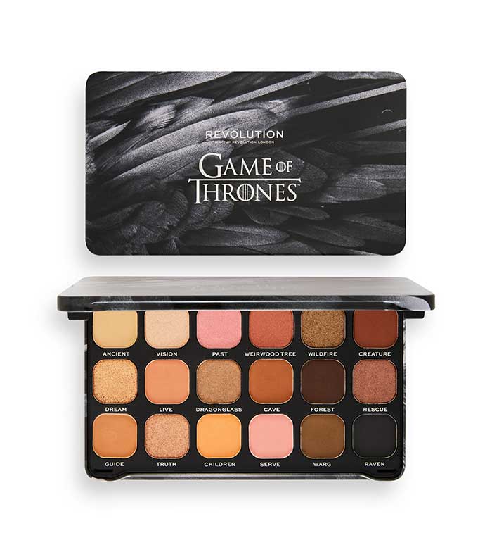Revolution - *Revolution X Game of Thrones* - Paleta de Sombras Forever Flawless - 3 Eyed Raven