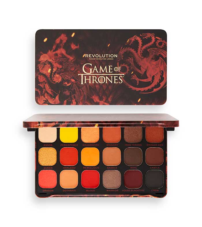 Revolution - *Revolution X Game of Thrones* - Paleta de Sombras Forever Flawless - Mother of Dragons
