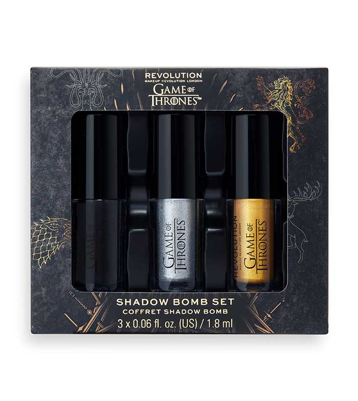 Revolution - *Revolution X Game of Thrones* - Conjunto de Sombras Creme Shadow Bomb