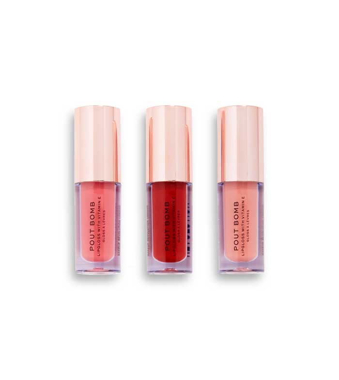 Revolution - Pout Bomb Mini gloss labial - Caramel Apple
