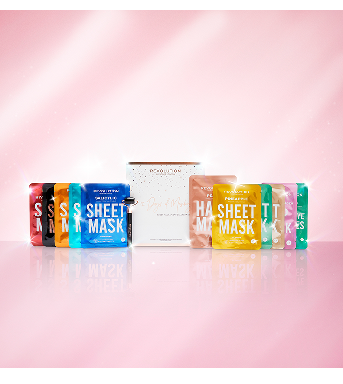 Revolution Skincare - Calendário do Advento 12 Days of Masking