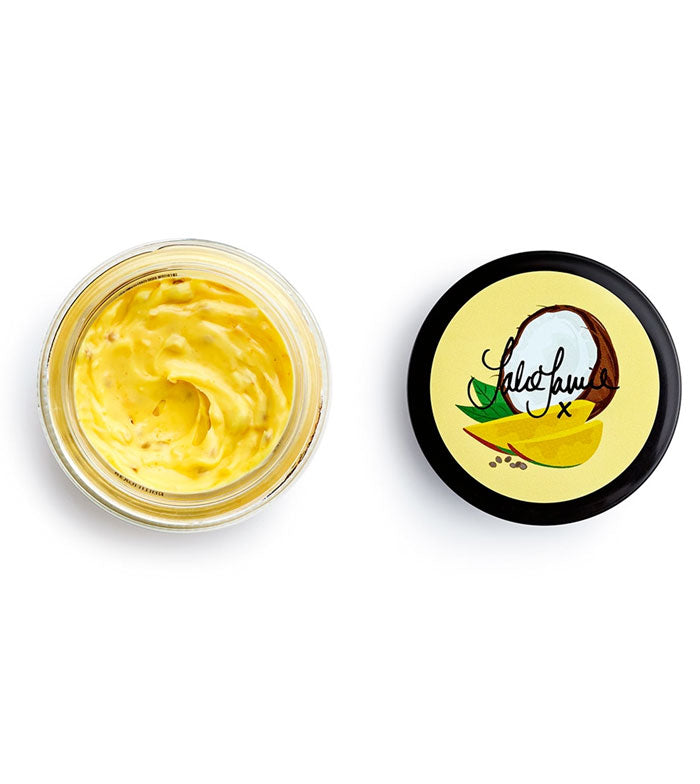 Revolution Skincare - Máscara iluminadora Feed your face x Jake-Jamie - Sementes de coco, manga e chia