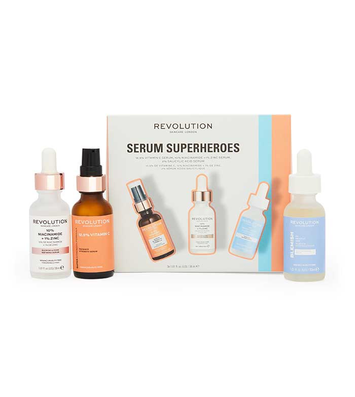 Revolution Skincare - 3 Serum Pack Serum Superheroes Collection