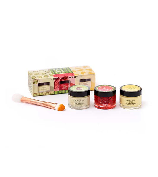 Revolution Skincare - Pacote de máscaras faciais Jake-Jamie Feed your Face