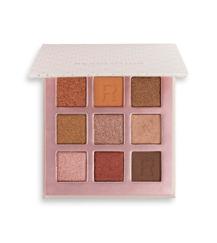 Revolution - *Soft Glamour* - Mini paleta de sombras - Dream Glow