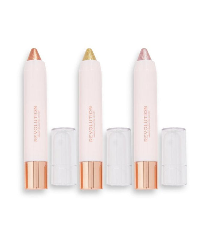 Revolution - *Soft Glamour* - Conjunto de bastão de sombra Shadow Sticks