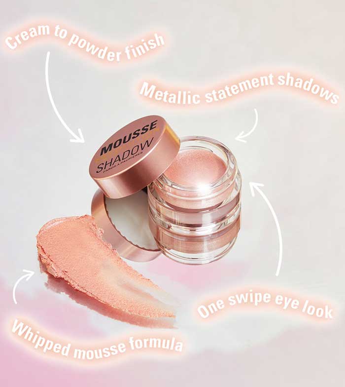 Revolution - Mousse Cream Eyeshadow - Lilac