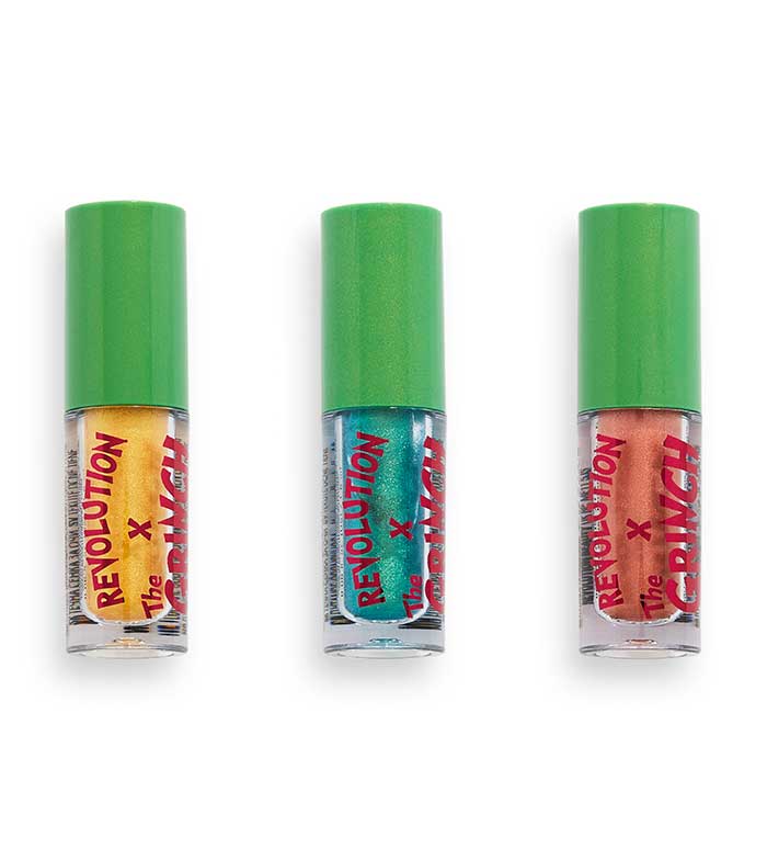 Revolution - *The Grinch x Revolution* - Conjunto de sombras líquidas Don't Give a Grinch