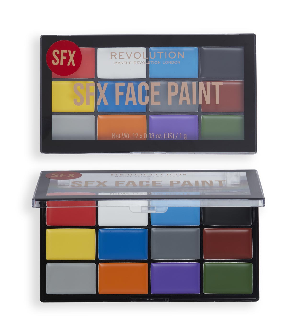 Revolution - *Twisted Fantasy* - Paleta de maquiagem com creme facial SFX Creator