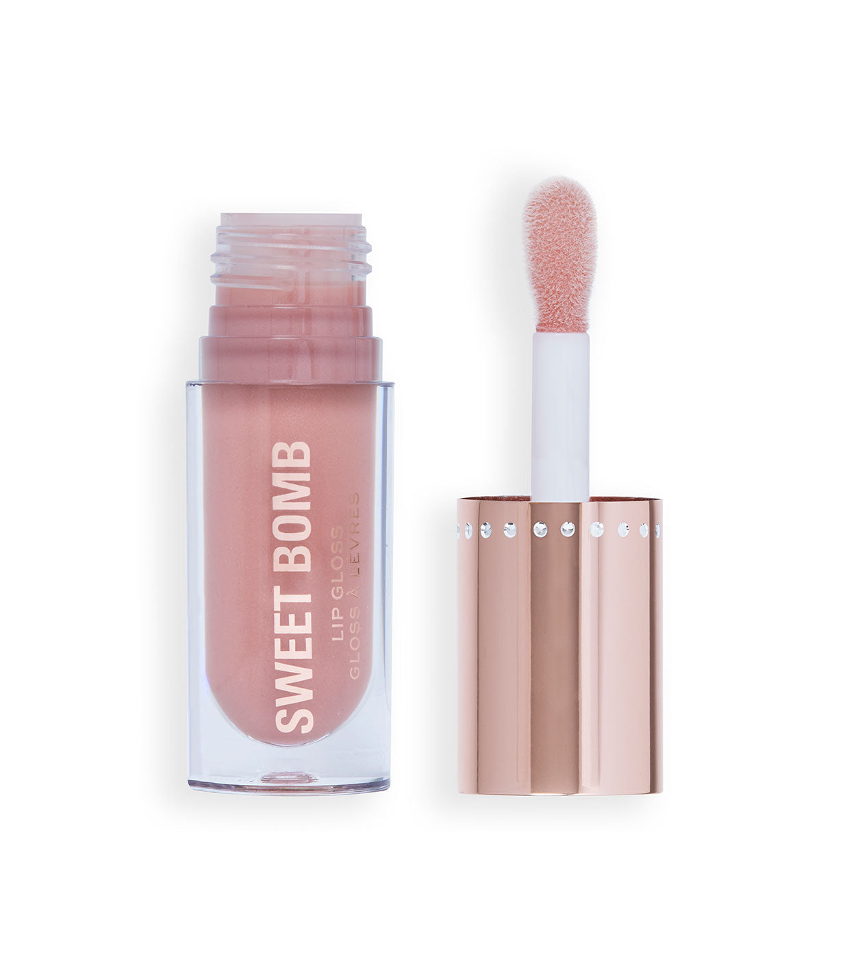 Revolution - *Y2K Baby* - Brilho labial Sweet Bomb - Strawberry Swirl Nude