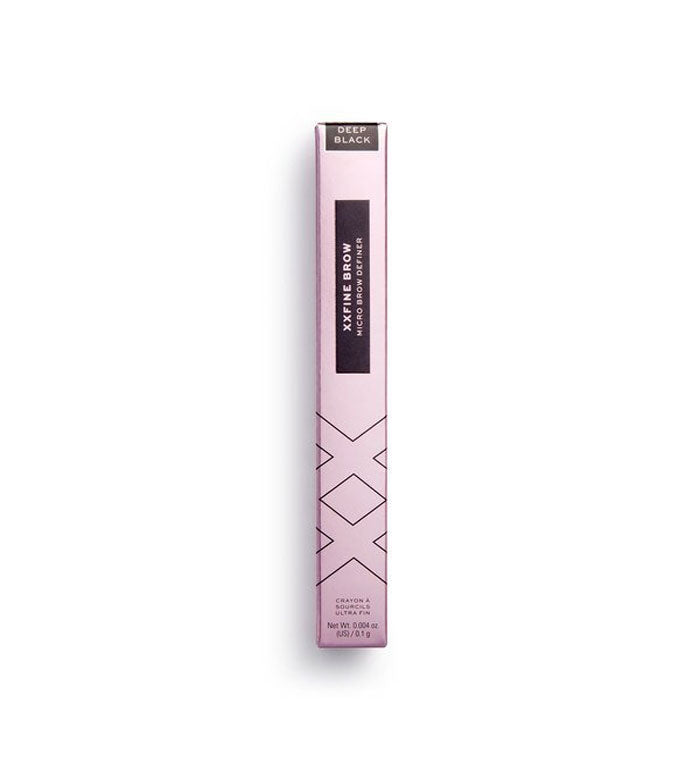 XX Revolution - Lápis de sobrancelha Xxfine Brow - Deep Black