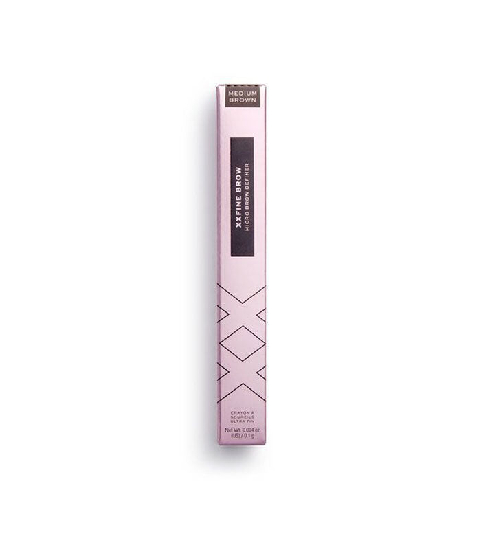 XX Revolution - Lápis de sobrancelha Xxfine Brow - Medium Brown