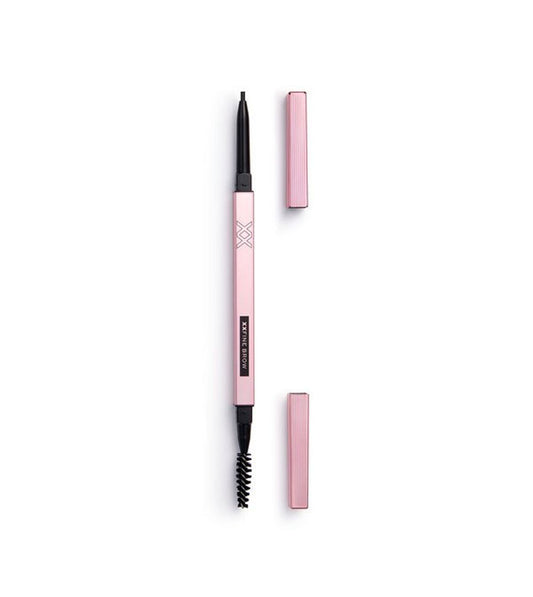XX Revolution - Lápis de sobrancelha Xxfine Brow - Soft Black