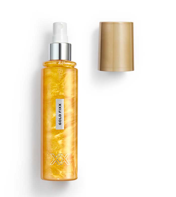 XX Revolution - *MetaliXX* - Spray fixador de maquiagem Gold FiXX