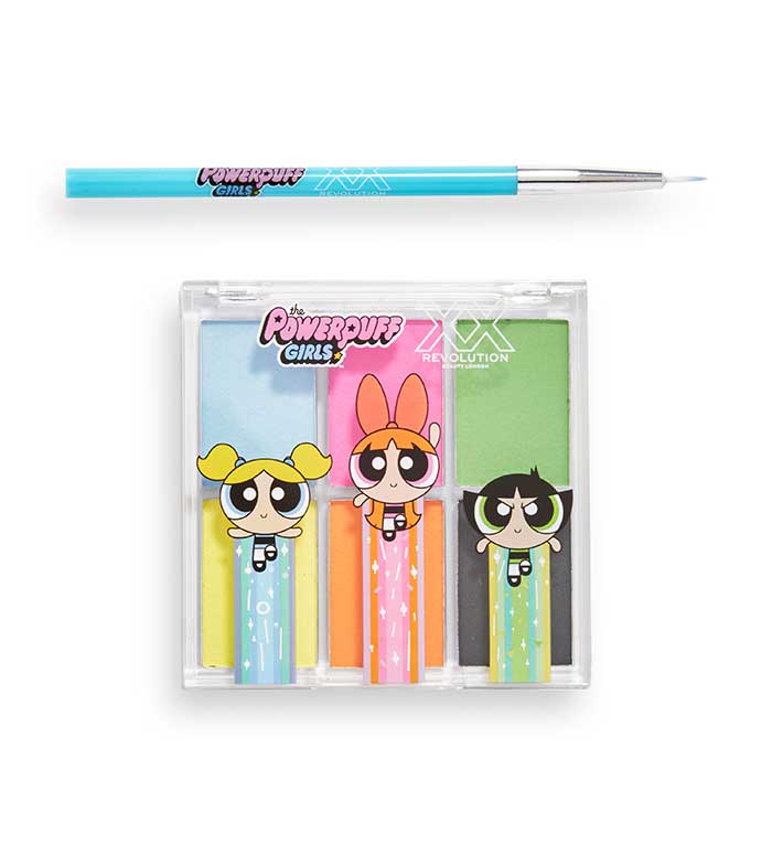 XX Revolution - *The Powerpuff Girls* - Paleta de Delineador Water Activated Liner