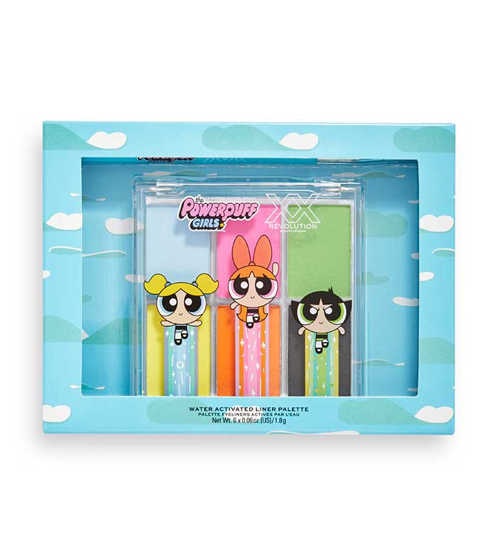 XX Revolution - *The Powerpuff Girls* - Paleta de Delineador Water Activated Liner