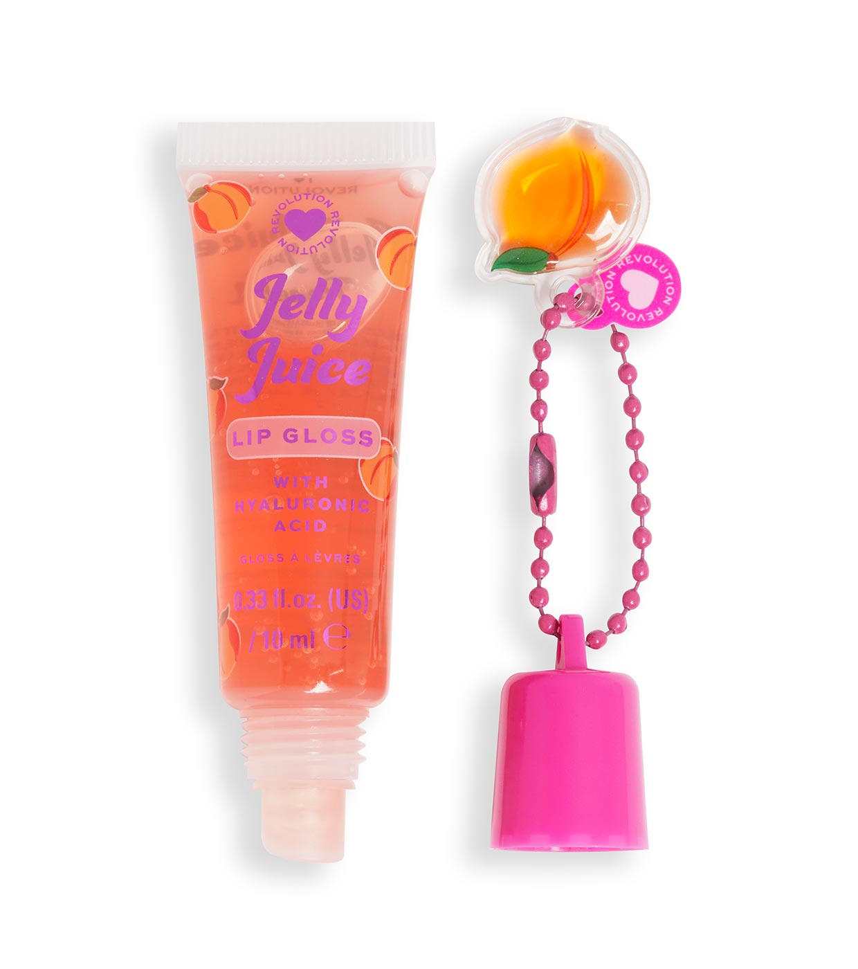 I Heart Revolution - Brilho labial Jelly Juice - Peach