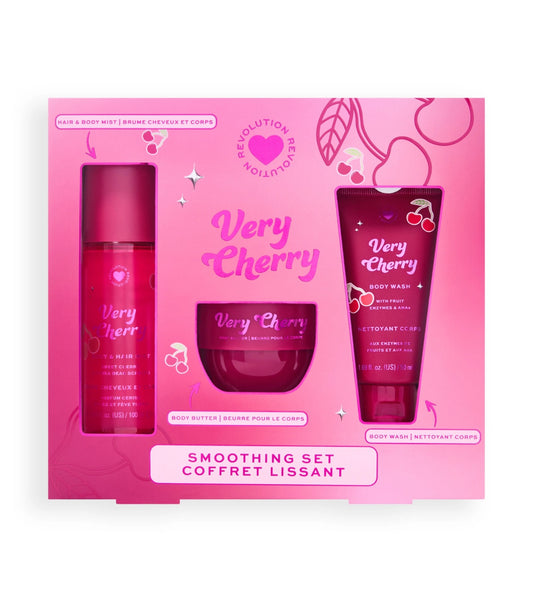 I Heart Revolution - *Midnight Cherry* - Conjunto de Cuidados Corporais Very Cherry
