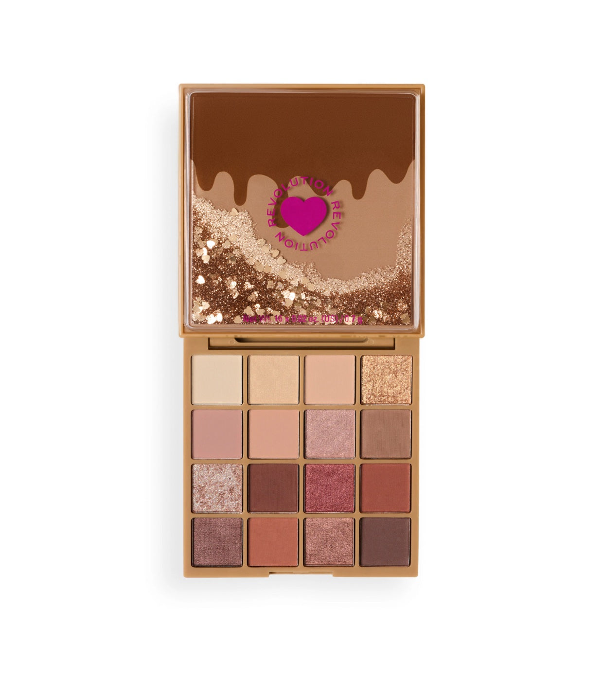 I Heart Revolution - *Naughty or Nice* - Paleta de Sombras - Mocha Magic