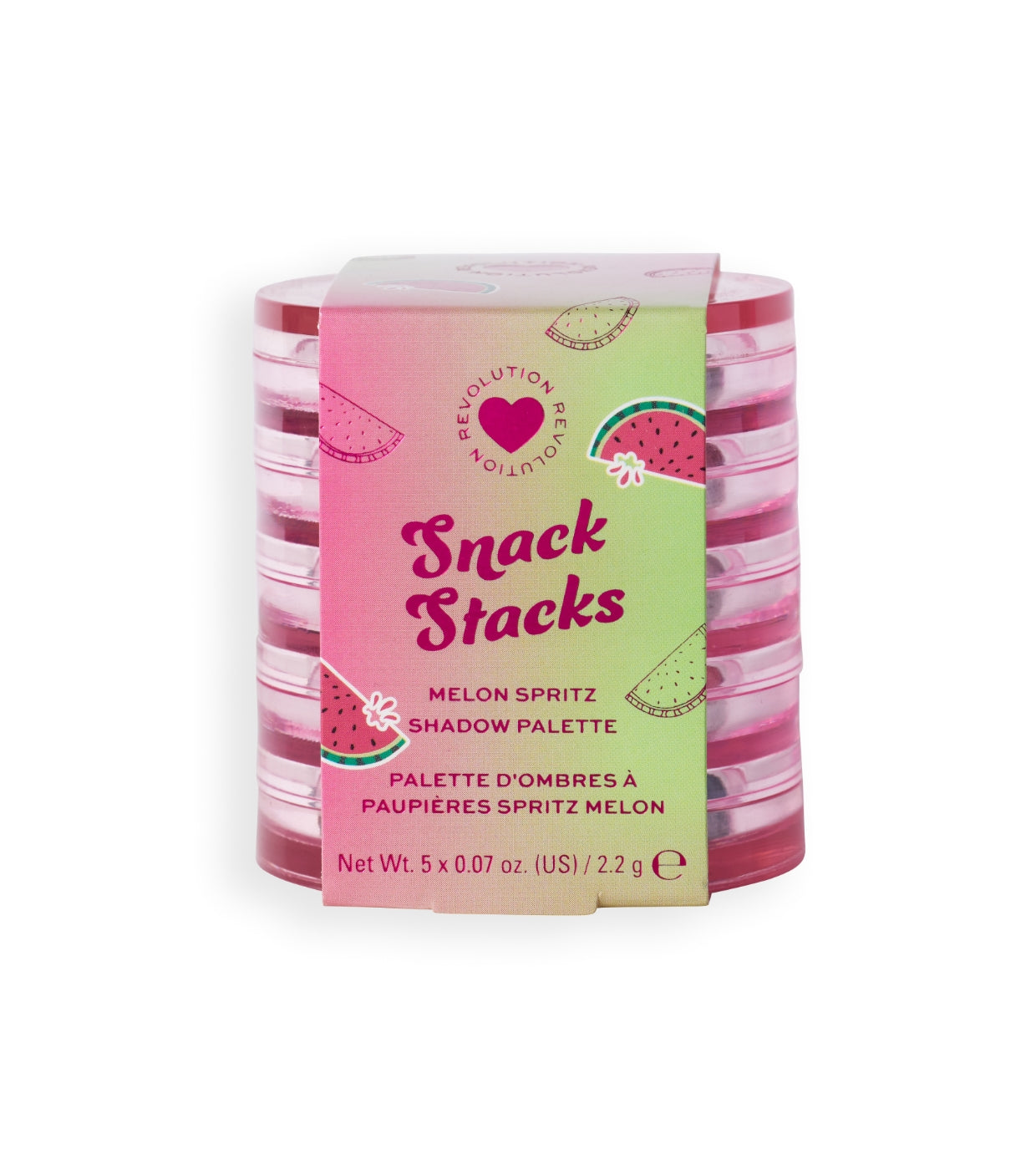I Heart Revolution - Paleta de Sombras Snack Stacks - Melon Spritz