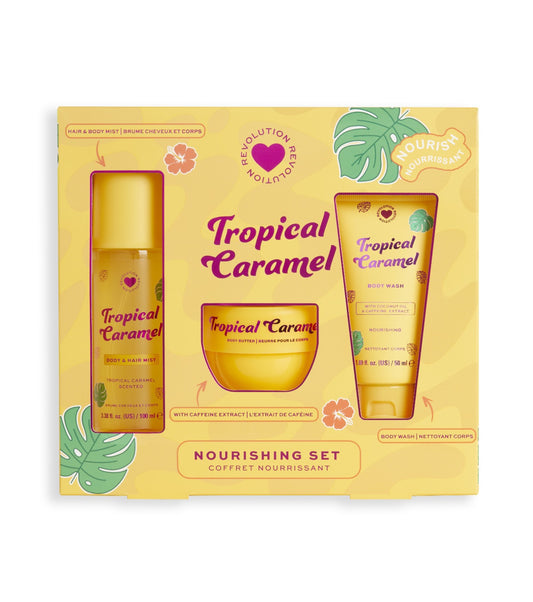 I Heart Revolution - Conjunto de presente corporal Tropical Caramel