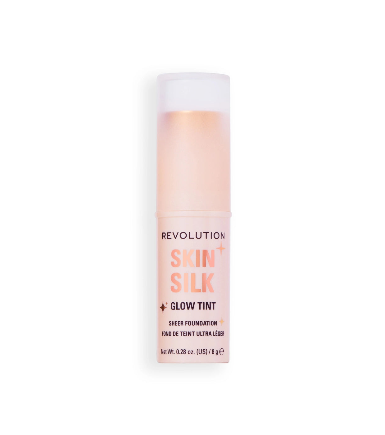Makeup Revolution - Base de maquiagem em bastão Skin Silk Glow Tint Sheer Foundation - Fair