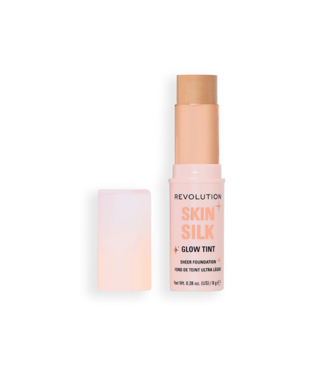 Makeup Revolution - Base de maquiagem em bastão Skin Silk Glow Tint Sheer Foundation - Medium Neutral