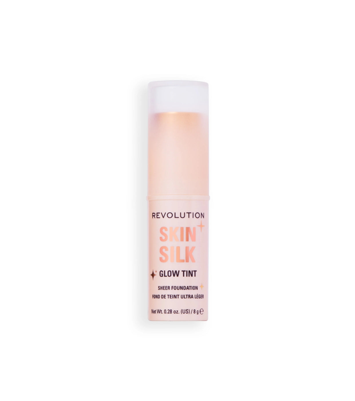 Makeup Revolution - Base de maquiagem em bastão Skin Silk Glow Tint Sheer Foundation - Medium Neutral