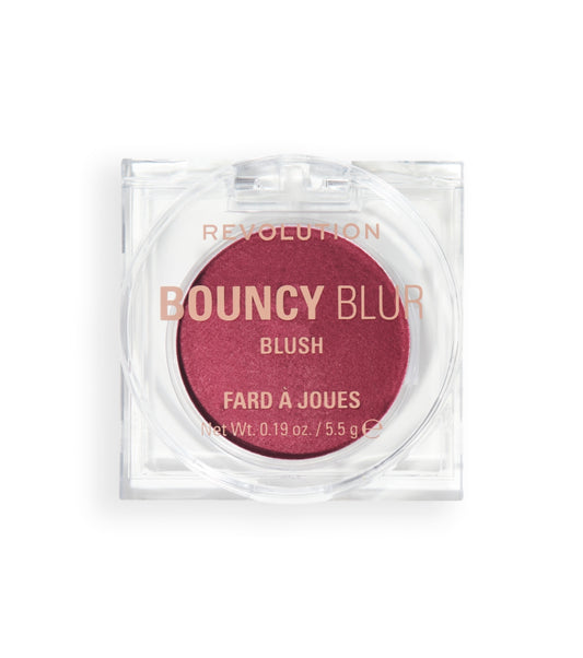 Makeup Revolution - Blush Cream to Powder Bouncy Blur - Bouncy Berry