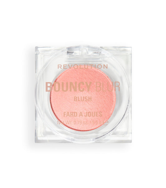 Makeup Revolution - Blush Cream to Powder Bouncy Blur - Light as a Cloud Peachy Pink