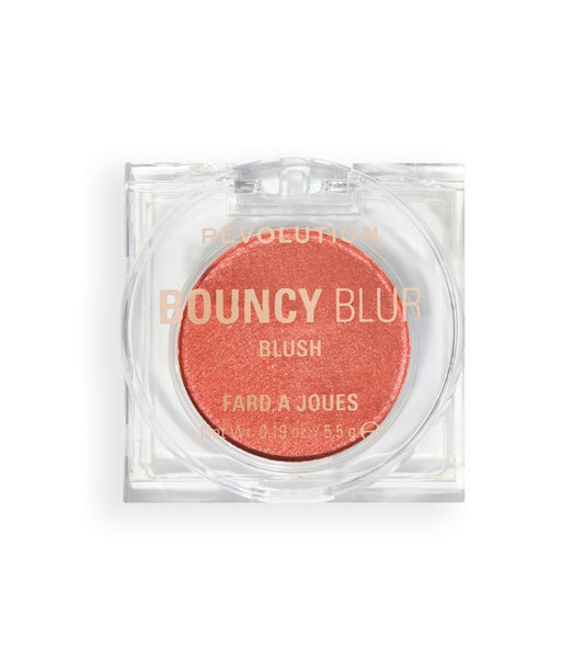 Makeup Revolution - Blush Cream to Powder Bouncy Blur - Paprika Pop Soft Bronze