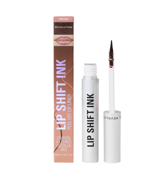 Makeup Revolution - Delineador de lábios Lip Shift Ink Peel Off - Nude Talk