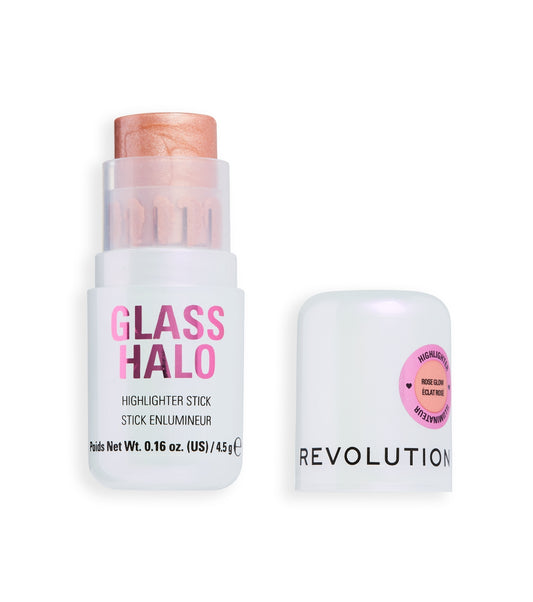 Makeup Revolution - Iluminador Jelly Glass Halo - Rose Glow
