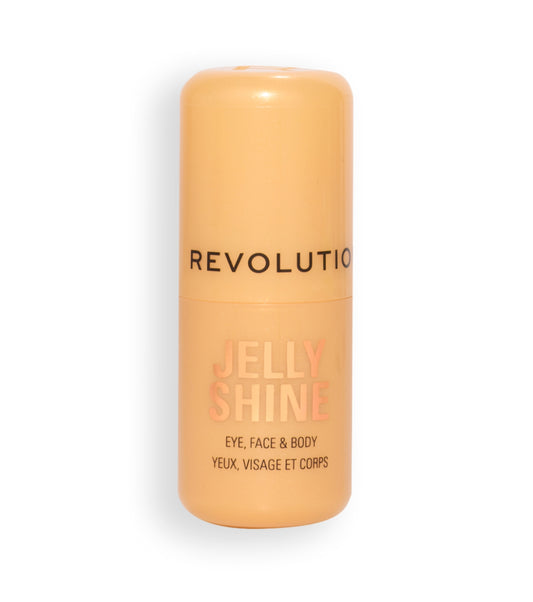 Makeup Revolution - Iluminador Jelly Shine Shadow and Highlight Stick - Celestial Gold
