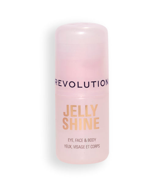 Makeup Revolution - Iluminador Jelly Shine Shadow and Highlight Stick - Ethereal Pink