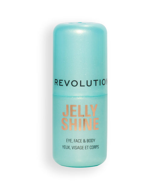 Makeup Revolution - Iluminador Jelly Shine Shadow and Highlight Stick - Mermaid Green