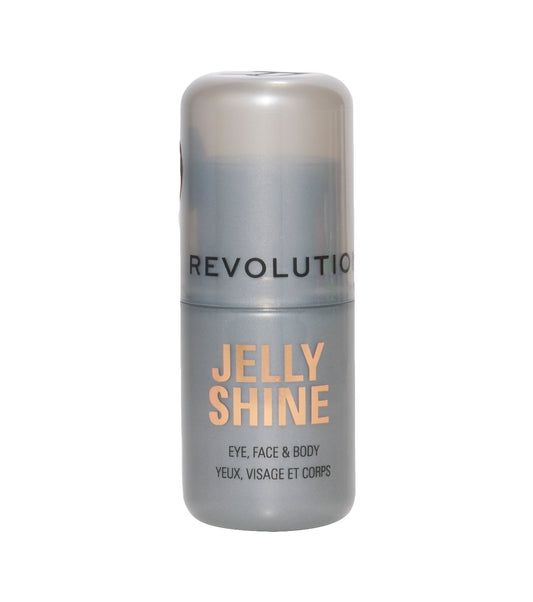 Makeup Revolution - Iluminador Jelly Shine Shadow and Highlight Stick - Silver Moonlight